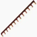  Barre de pontage 1P 63A languette 10mm² 18M