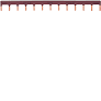  Barre de pontage 1P 63A languette 10mm² 18M