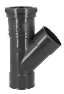 Culotte simple, Ø 100, FF à 45°