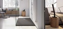 Receveur SquareDrain anthracite - Receveur souple SolidSoft