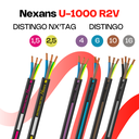  Nexans R2V Distingo cuivre 2x1.5 couronne 100m