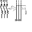 Bloc différentiel 3P 25A 30mA type AC