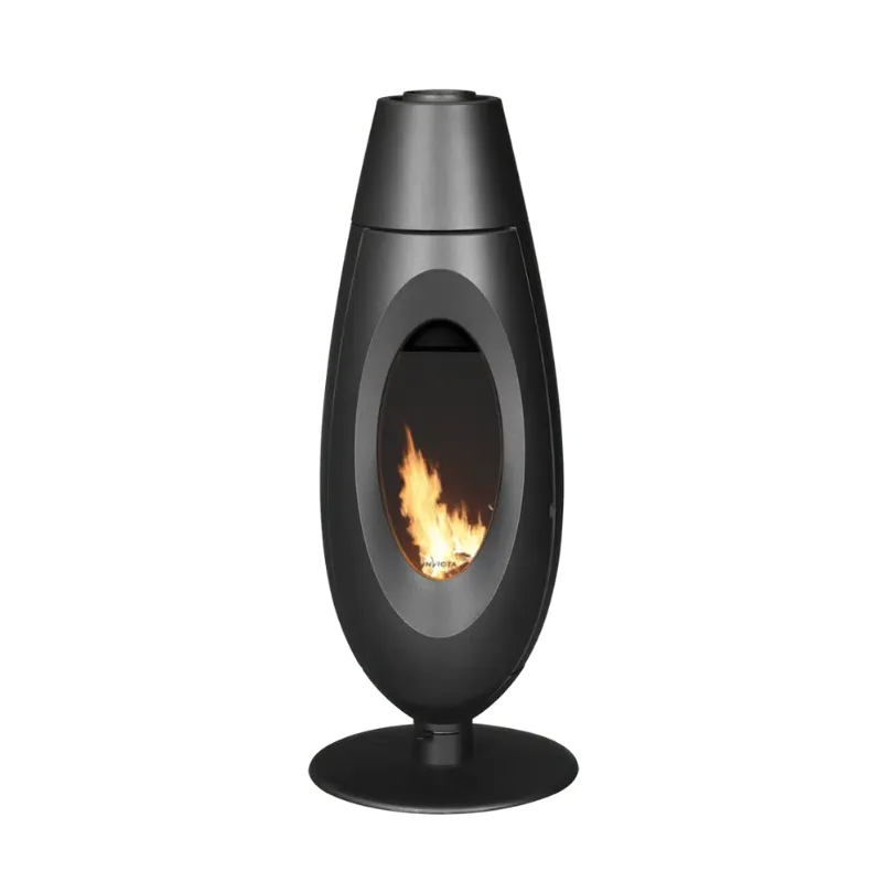 [P614904] Poêle à bûche OVATIO - INVICTA