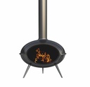 Poêle à bois BRIO raccordable - INVICTA