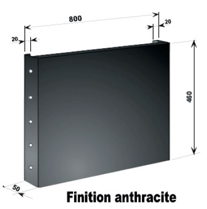 Plaque de protection murale