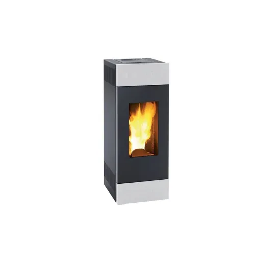 [C077FQ-01-IAC9] Poêle à granulés LILIUM IAC9 - DEVILLE (Blanc)