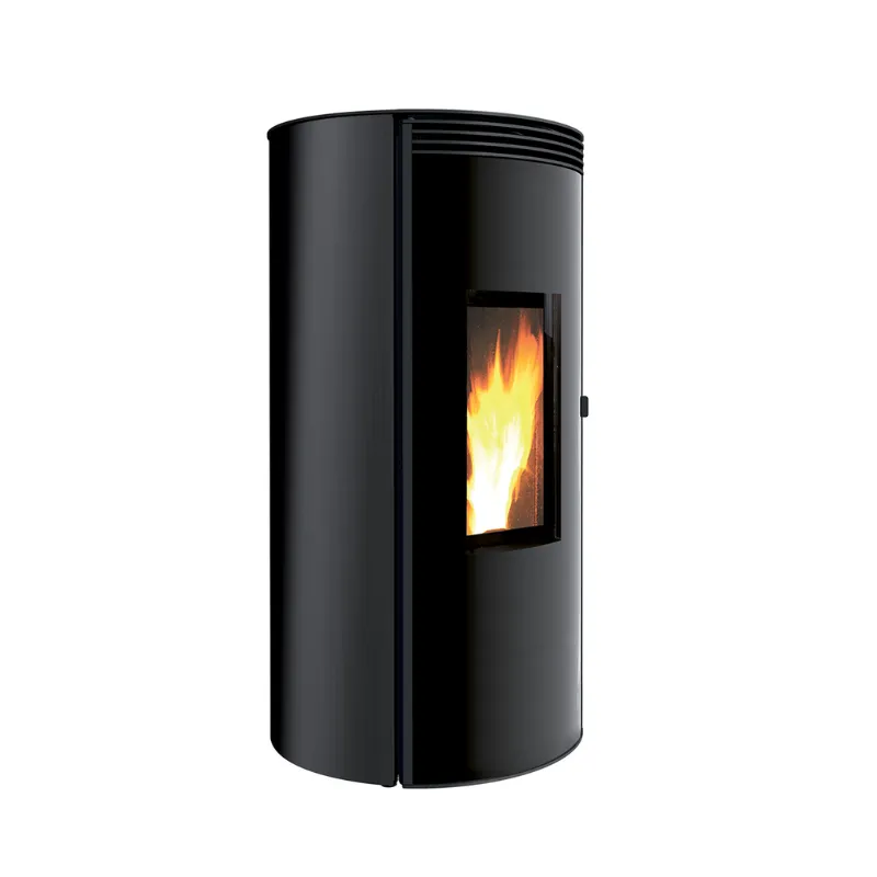 [C077FT-06-HL8-B] Poêle à granulés LORIA HL8 - DEVILLE (Noir)