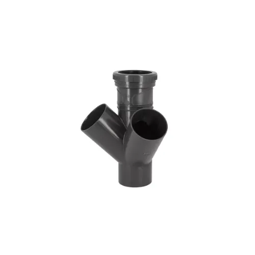 [UHOMAMT144] Culotte double d'équerre  Ø 100, FF, 45° - NICOLL