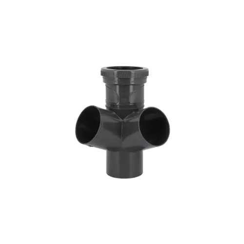 Culotte double d'équerre FF 67°30 Ø100 HOMETECH - NICOLL