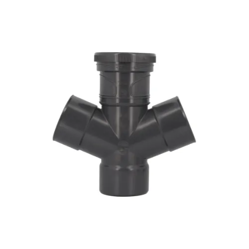 [UHOMRMT166] Culotte double parallèle, Ø 100, FF à 67°30 - NICOLL