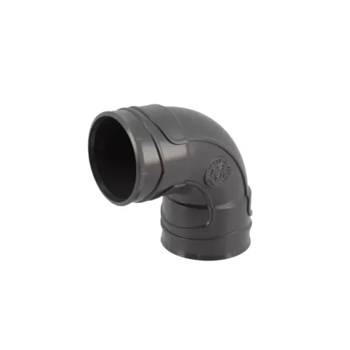 [UHOMCT88] Coude FF 87°30 Ø100 mm HOMETECH - NICOLL