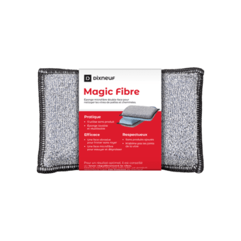 Eponge microfibre pour vitre - Magic Fibre - DIXNEUF