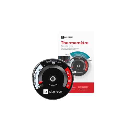 [042.TM.12] Thermomètre magnétique pour poêle à bois - DIXNEUF
