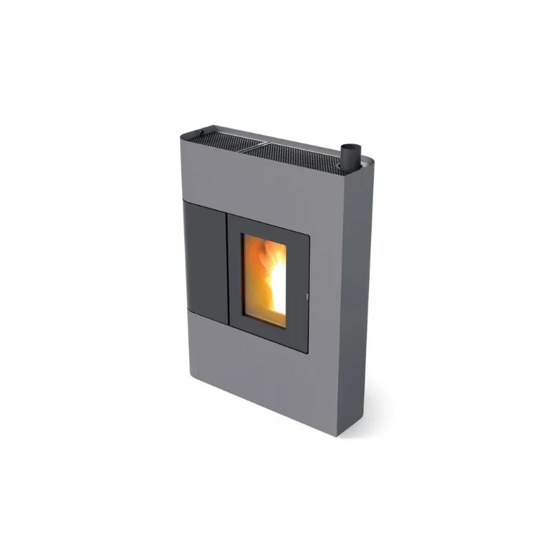 Poêle à pellets ALTHEA 9 kw Silver - RED