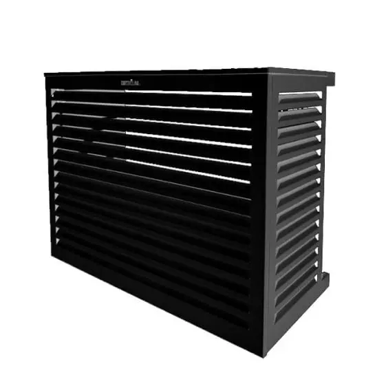 [DECOCLIM-23AS9005] Cache clim ALU - DECOCLIM (Taille S, Noir)