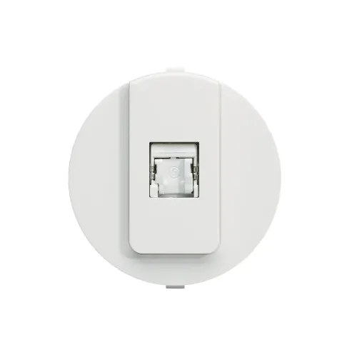 Prise RJ45 catégorie 6 FTP pour grade 2 associable athea blanc - HAGER
