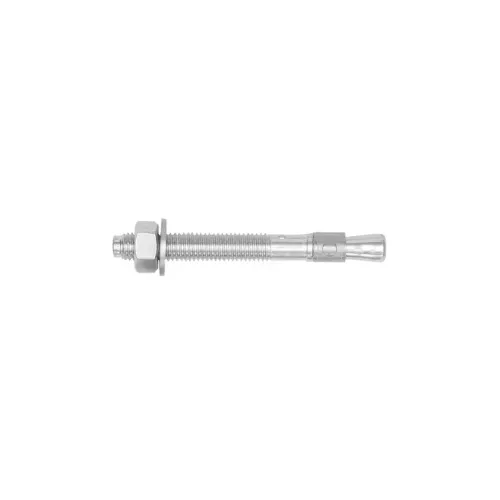 Goujon d'ancrage pour béton W-FA acier zingué avec petite rondelle - M16x130 mm - Boîte de 20