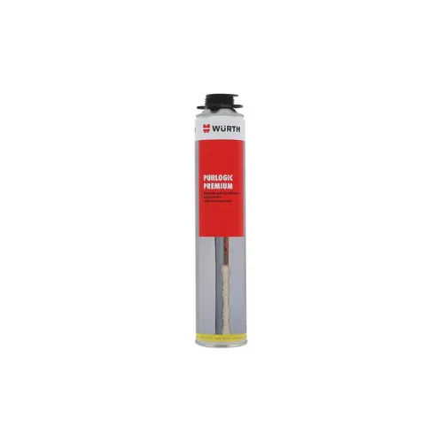 [08921521] Mousse de montage polyuréthane pistolable 1C Purlogic Premium - 750 ml - jaune
