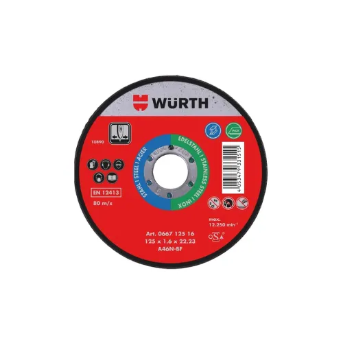 Disque à tronçonner Red Label x50 - WURTH