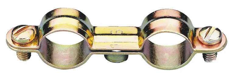 [0543531028] Collier double acier zingué jaune 28mm - X25 - WURTH