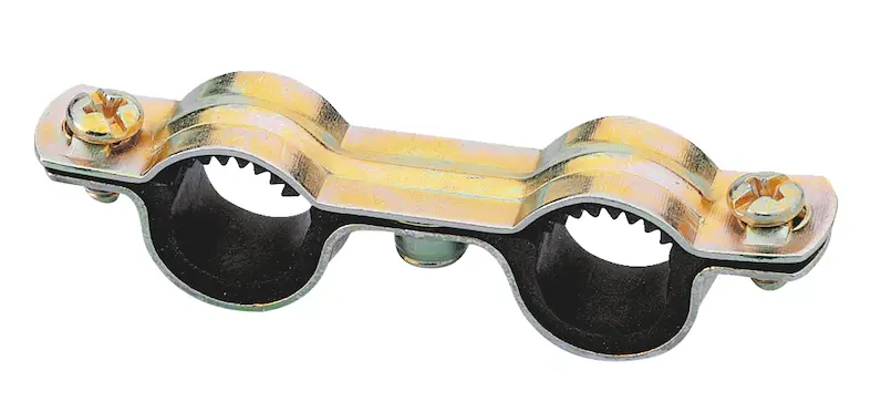 [0545207114] Collier double isophonique type Atlas acier zingué jaune x25 - WURTH (14mm)