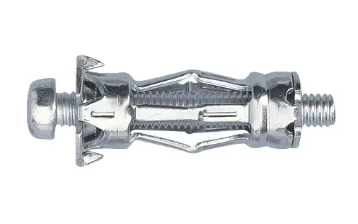 [0903811433] Vis à tête cylindrique bombée W-MH/L avec cheville métallique pour paroi creuse x100 - WURTH