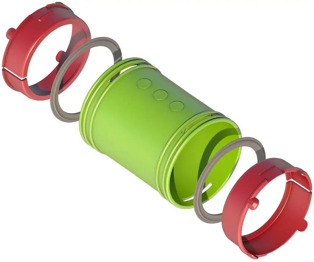 [UBB188569] Kit connecteur flexible à flexible AE48C Air Excellent 