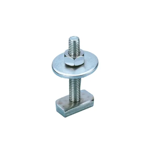 Boulon de rail prémonté standardfix VARIFIX® Prémonté avec écrou et rondelle, zingué M8X40 x100