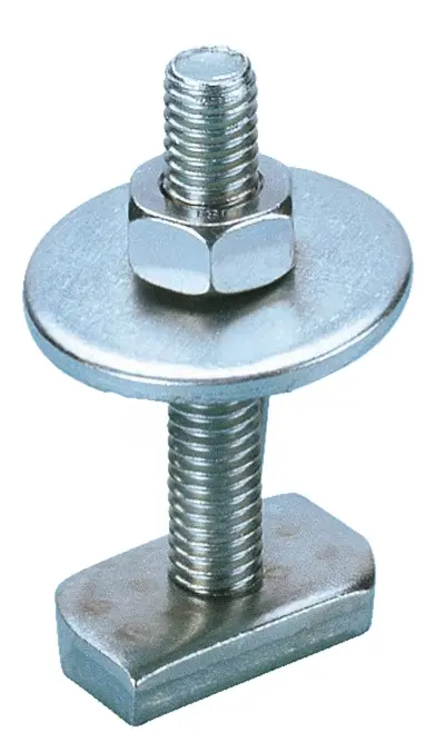 Boulon de rail prémonté standardfix VARIFIX® Prémonté avec écrou et rondelle, zingué x100 - WURTH