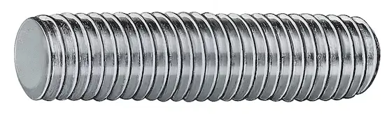 Tige filetée DIN 976-1 (forme A) avec filetage métrique ISO DIN 13-1, acier zingué 4.8 (A2K) - WURTH