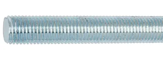 [09588] Tige filetée DIN 976-1 (forme A) avec filetage métrique ISO DIN 13-1, acier zingué 4.8 (A2K) - WURTH