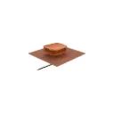 Sortie de toit VMC Valetis ocre diamètre 160mm - UBBINK