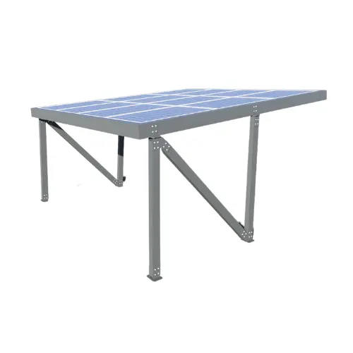 Ombrière photovoltaïque 2 places