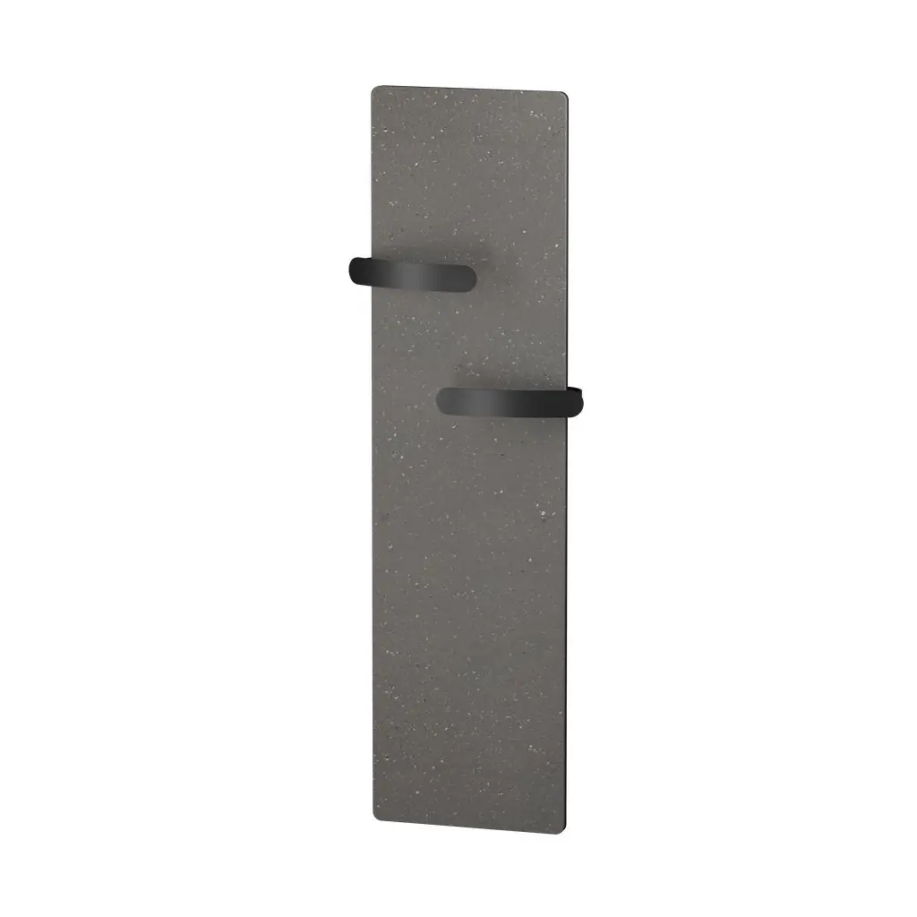 Campa - HUG nativ Radiateur salle de bains Vertical 1000 W Brut de lave - INTUIS