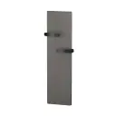 Campa - HUG nativ Radiateur salle de bains Vertical 1000 W Brut de lave - INTUIS
