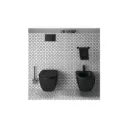 Cuvette suspendue + abattant noir mat - Pack FEELING - RAK CERAMICS
