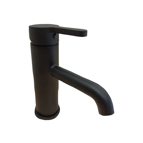 [411490525] Mitigeur lavabo bec court - TIEMME (Noir)