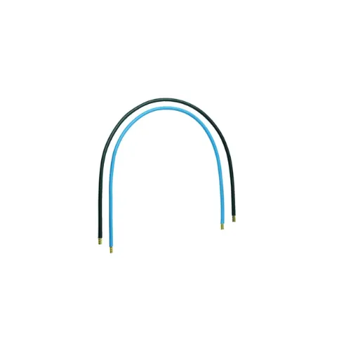 [KC416] Jeu 2 conducteurs 16 mm² bleu + noir, longueur 450 mm HAGER