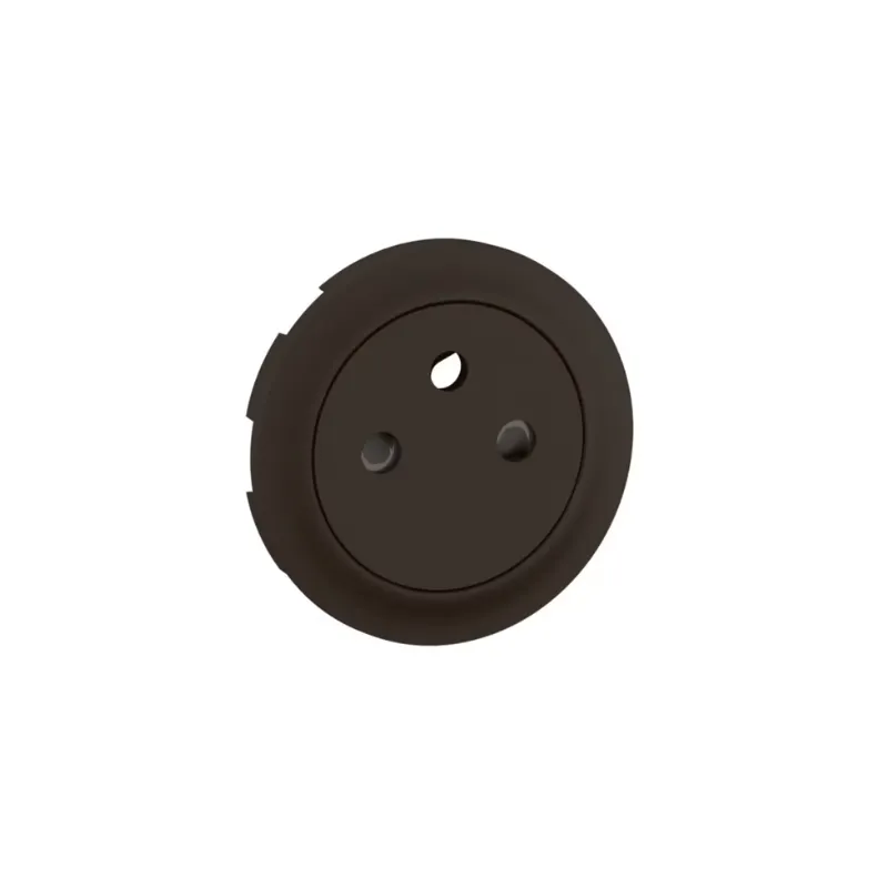 [CN0111] Enjoliveur prise 2P+T Surface Céliane - Noir - LEGRAND