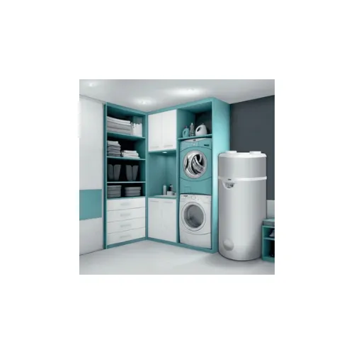 [353422] Chauffe-eau thermo. EDEL NATIV 200L air, au sol, monobloc, cuve inox, R290 - INTUIS