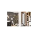Chauffe-eau thermo.EDEL 150L air, mural, monobloc, émaillé, R290 - INTUIS