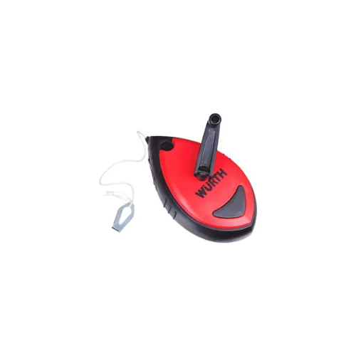 Cordeau de traçage débrayable - boîtier ABS - L135 mm - noir, rouge