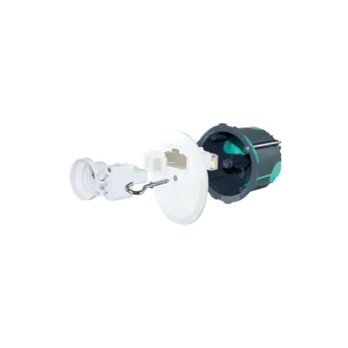 [0026000024] Kit Boite centre DCL diam68 RE 2020+ fiche/douille DCL E27 NF - TRADEFORCE