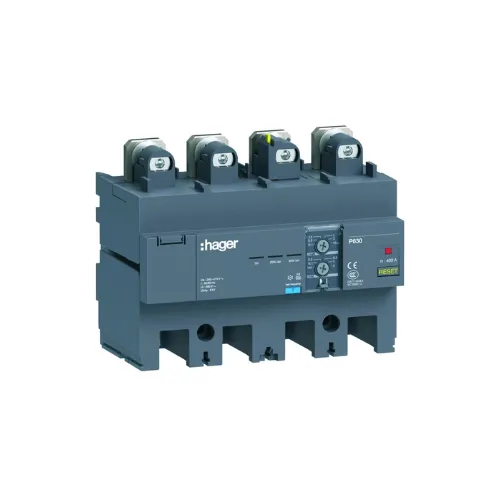Bloc différentiel P630 4P In400A Idn et temporisation réglables - HAGER