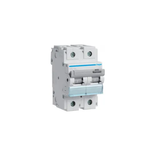 [HMC290] Disjoncteur 100A 2P 15kA Courbe C 3modules - HAGER