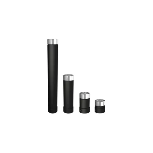 [146083] Longueur 1000mm Apollo Pellets concentrique Ø80/130 - JONCOUX