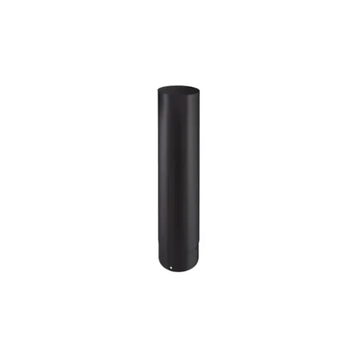 [360013] Élément droit 1000mm raccordement émail noir mat 1,2 mm Ø150 - JONCOUX