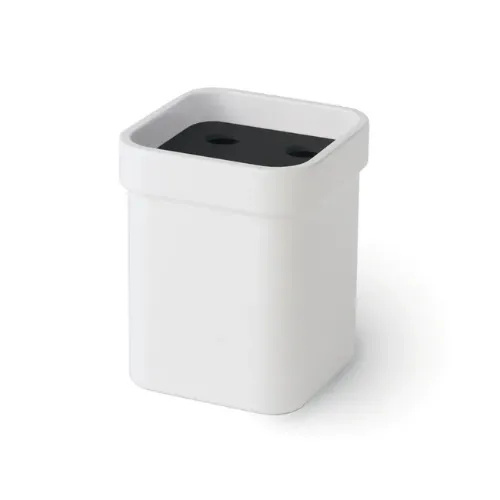 [5146.23] Gobelet à brosse à dents avec couvercle noir mat - SAMO