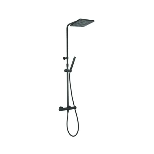 [503014005] Colonne thermostatique télescopique - noir mat Fact'Ory - ROLF