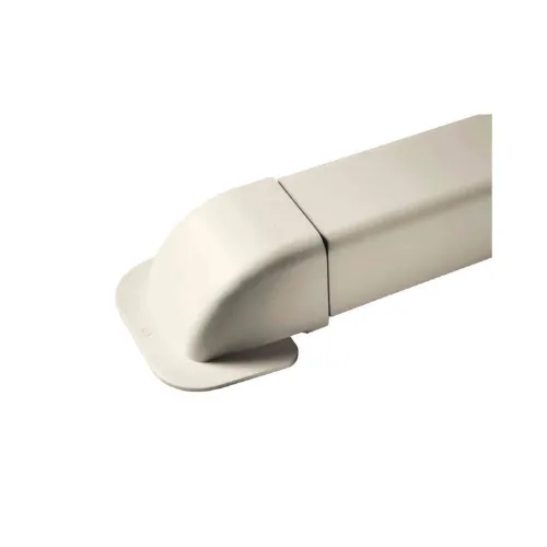 [08291566184] Sortie de mur blanc pur 80x60mm - ARTIPLASTIC